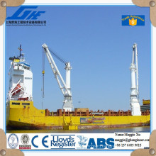 Ele- Hydraulic Fixed Boom Marine Crane Ship Deck Crane